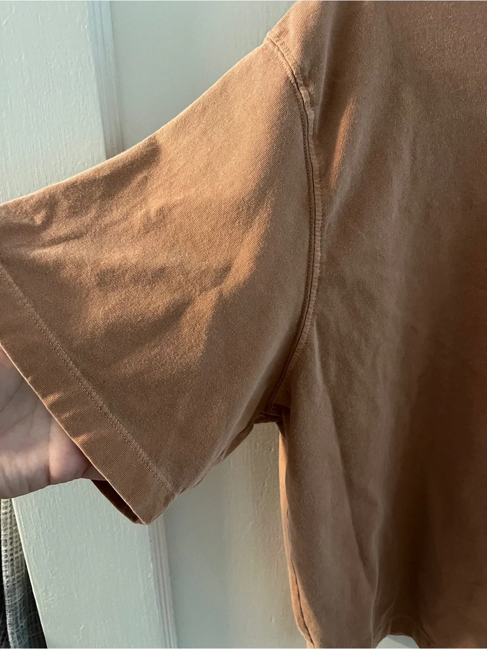 Relaxed Crop Tee- Richer Pooper XL